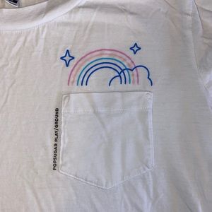 PopSugar exclusive cropped t-shirt